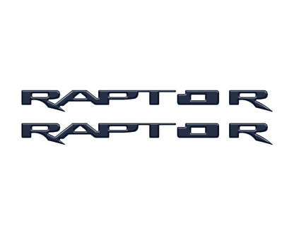 Running Board Emblem Overlays Fits 2017-2024 Ford F-150 Raptor