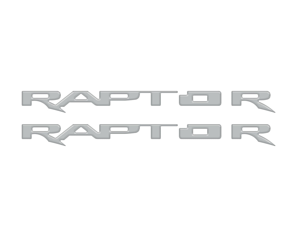 Running Board Emblem Overlays Fits 2017-2024 Ford F-150 Raptor