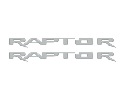 Running Board Emblem Overlays Fits 2017-2024 Ford F-150 Raptor