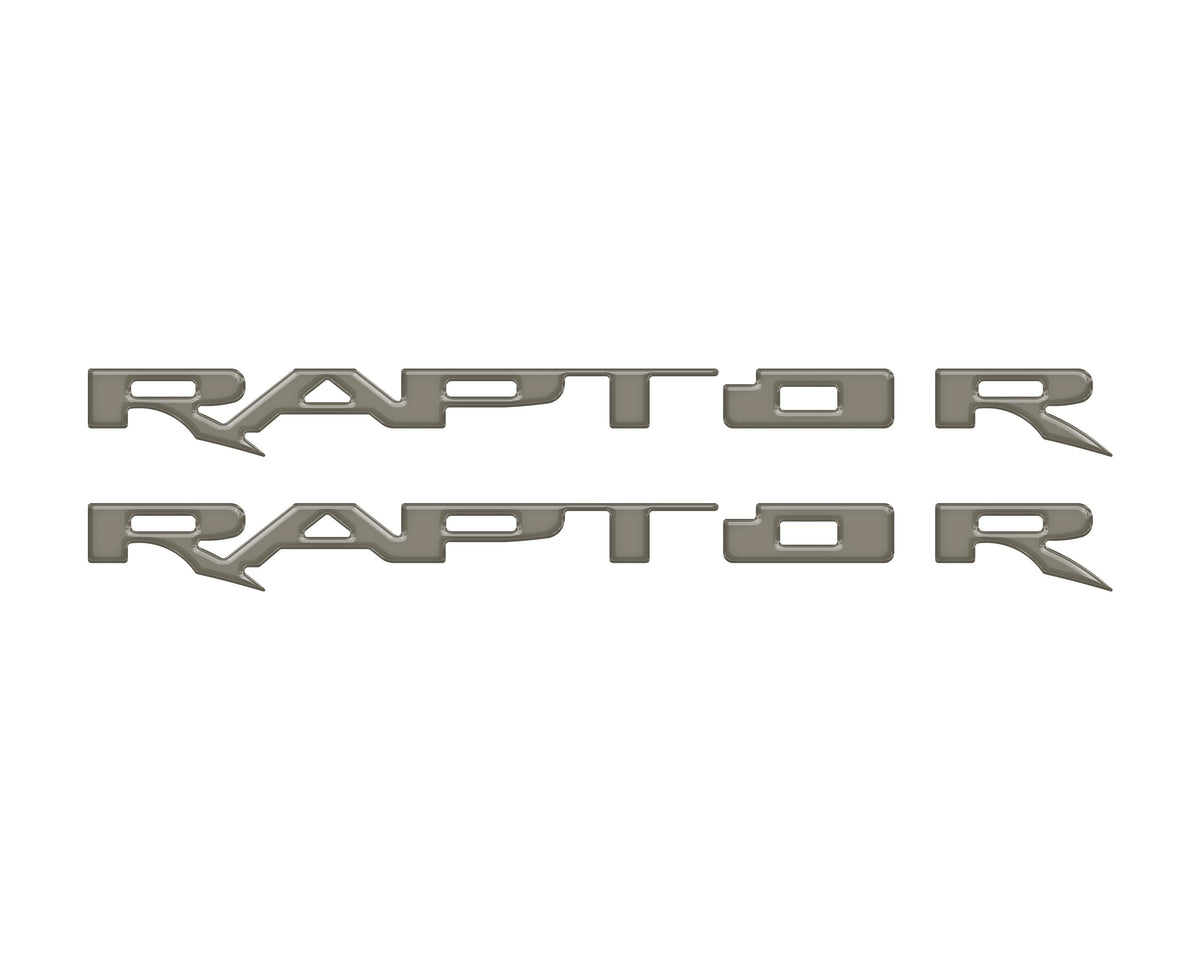 Running Board Emblem Overlays Fits 2017-2024 Ford F-150 Raptor