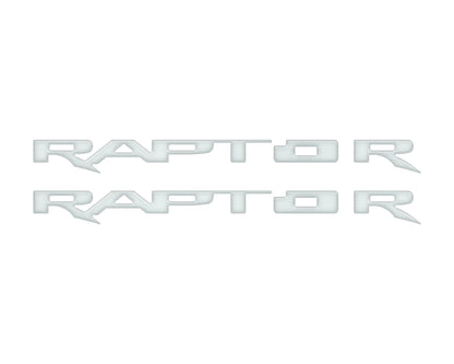 Running Board Emblem Overlays Fits 2017-2024 Ford F-150 Raptor