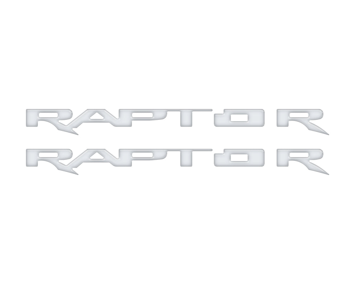 Running Board Emblem Overlays Fits 2017-2024 Ford F-150 Raptor