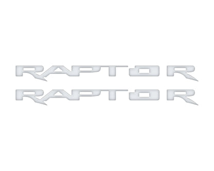 Running Board Emblem Overlays Fits 2017-2024 Ford F-150 Raptor