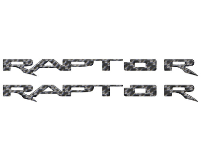 Running Board Emblem Overlays Fits 2017-2024 Ford F-150 Raptor
