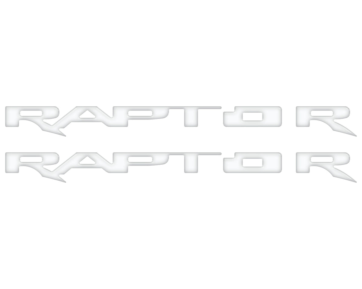 Running Board Emblem Overlays Fits 2017-2024 Ford F-150 Raptor
