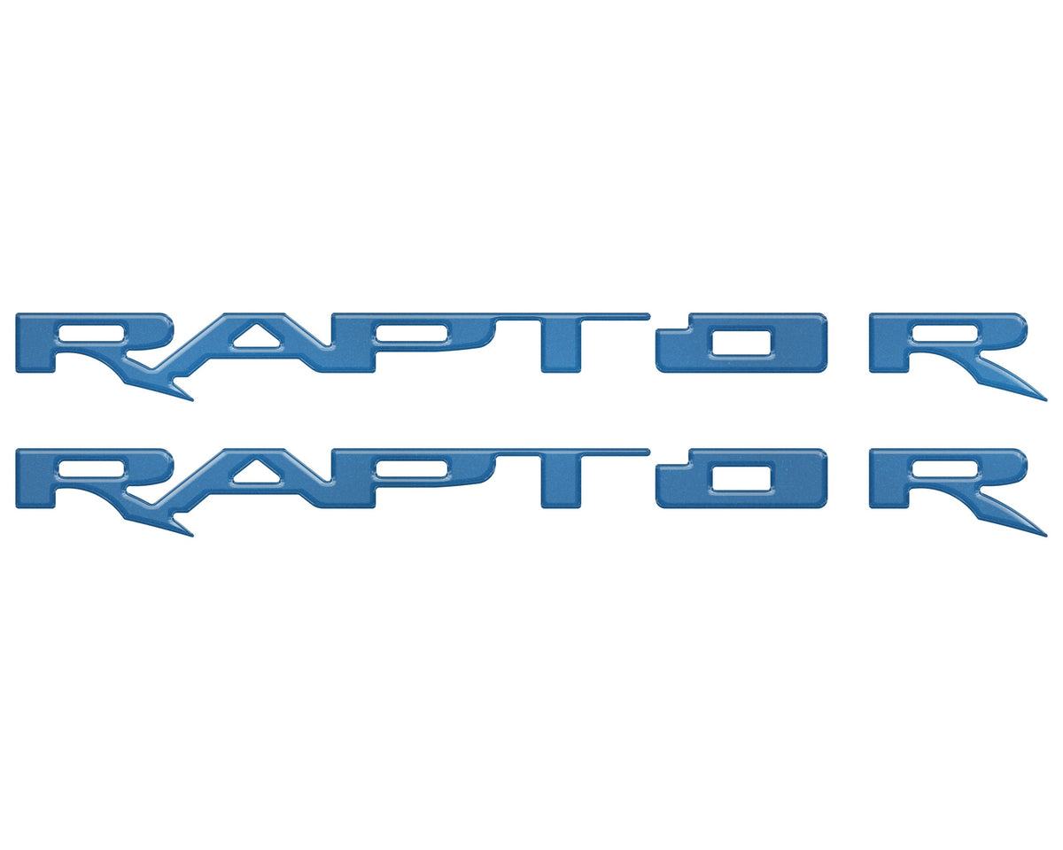 Running Board Emblem Overlays Fits 2017-2024 Ford F-150 Raptor