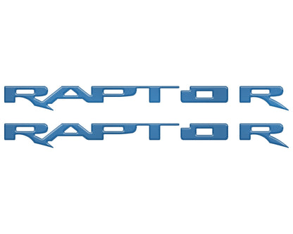 Running Board Emblem Overlays Fits 2017-2024 Ford F-150 Raptor