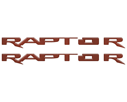 Running Board Emblem Overlays Fits 2017-2024 Ford F-150 Raptor