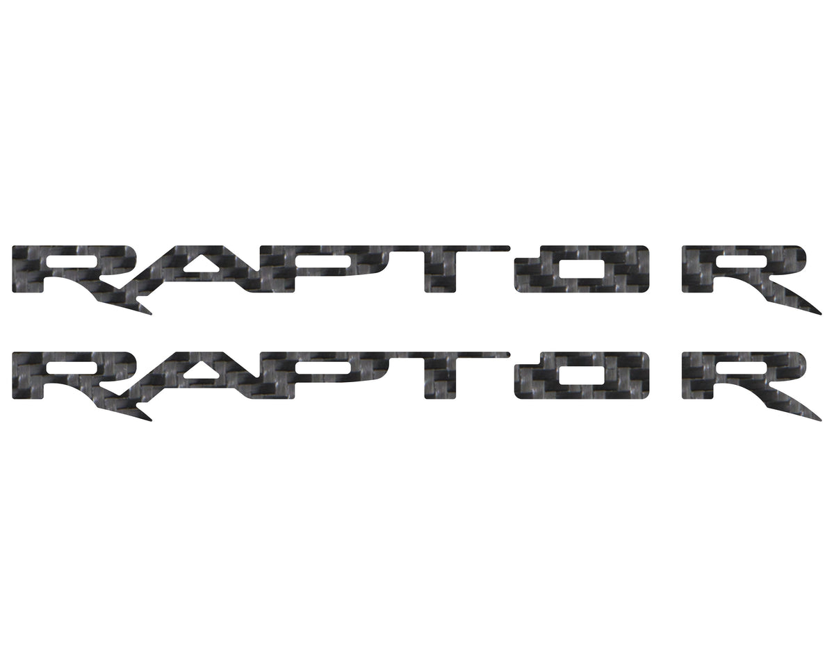 Running Board Emblem Overlays Fits 2017-2024 Ford F-150 Raptor