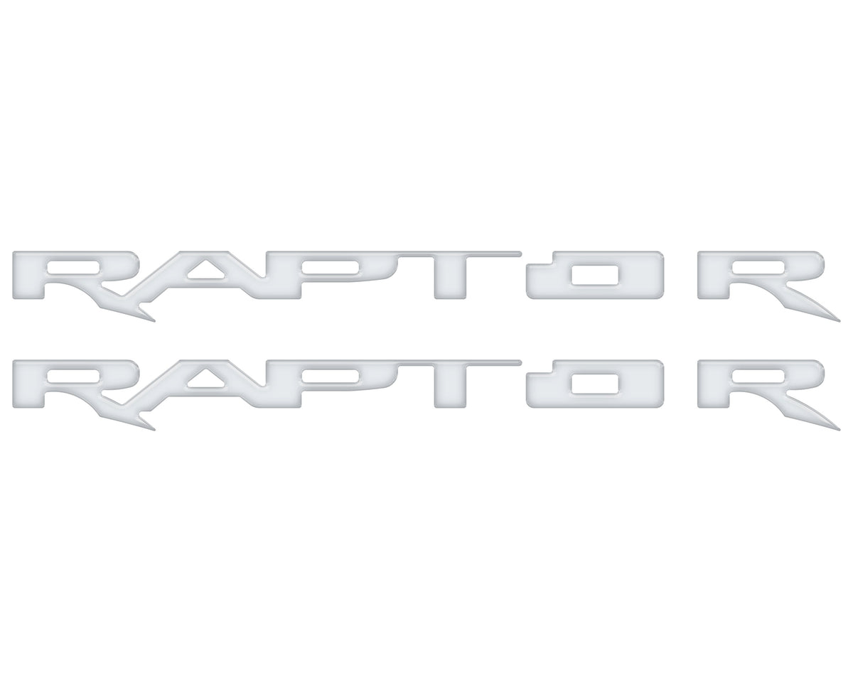 Running Board Emblem Overlays Fits 2017-2024 Ford F-150 Raptor