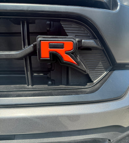 Raptor "R" Grille Letter Inserts Fits 2022-2027 Ford F-150