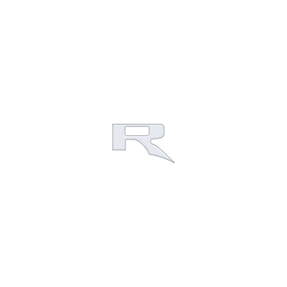 Raptor "R" Grille Letter Inserts Fits 2022-2027 Ford F-150
