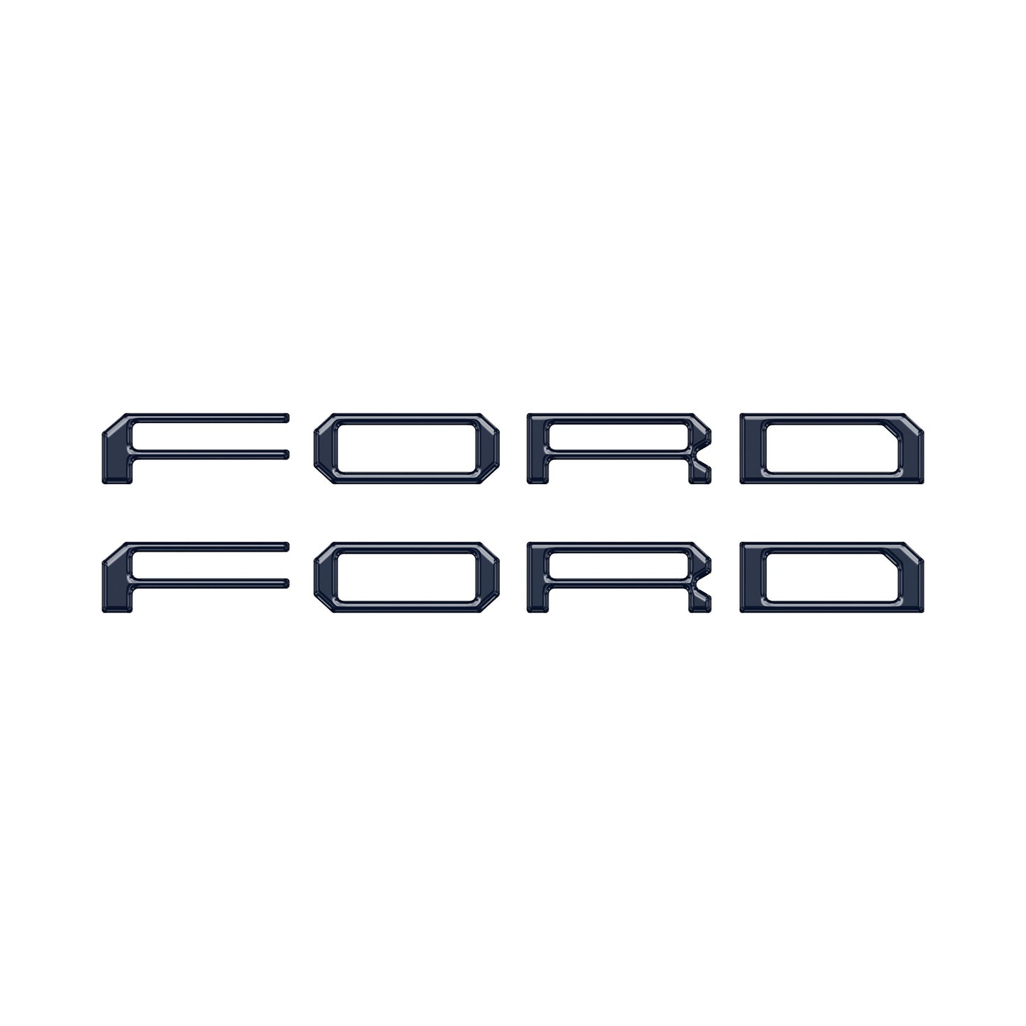 Tremor Running Board Letter Inserts Fits 2020-2026 Ford Super Duty Tremor