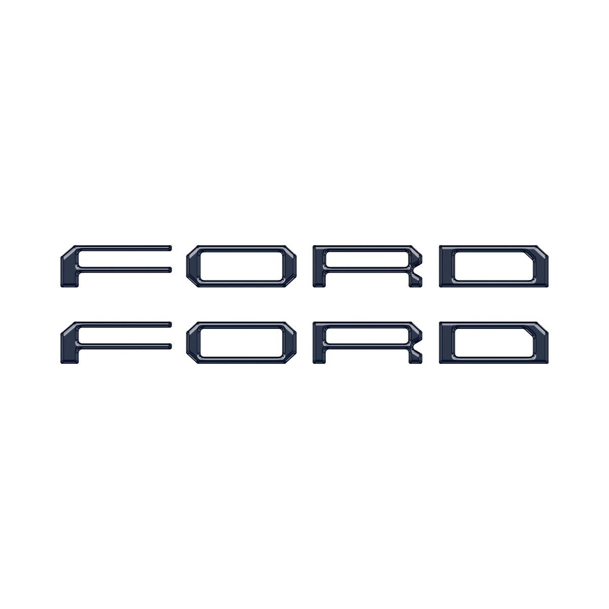 Tremor Running Board Letter Inserts Fits 2025-2027 Ford Expedition Tremor