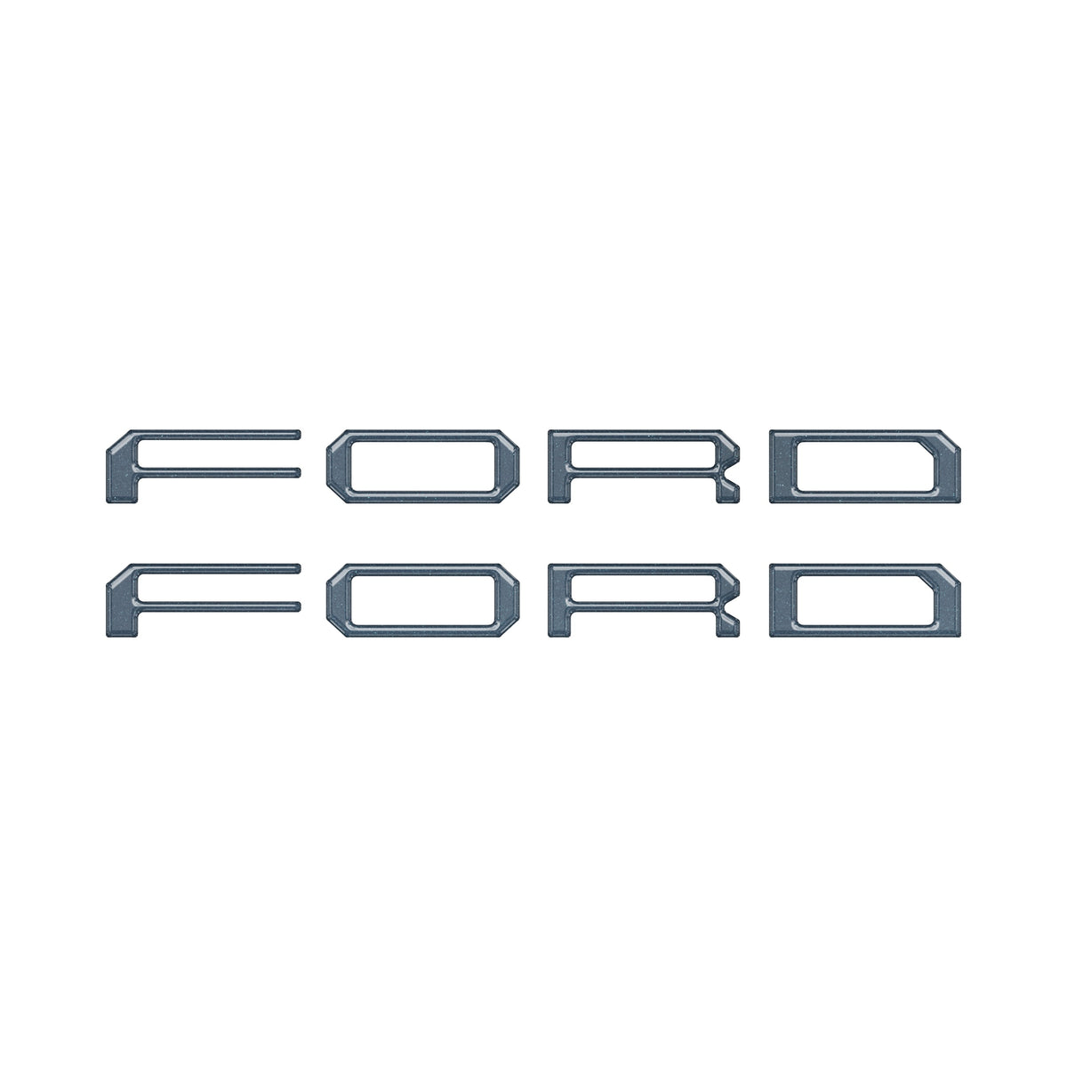 Tremor/Raptor Running Board Letter Inserts Fits 2025-2027 Ford F-150