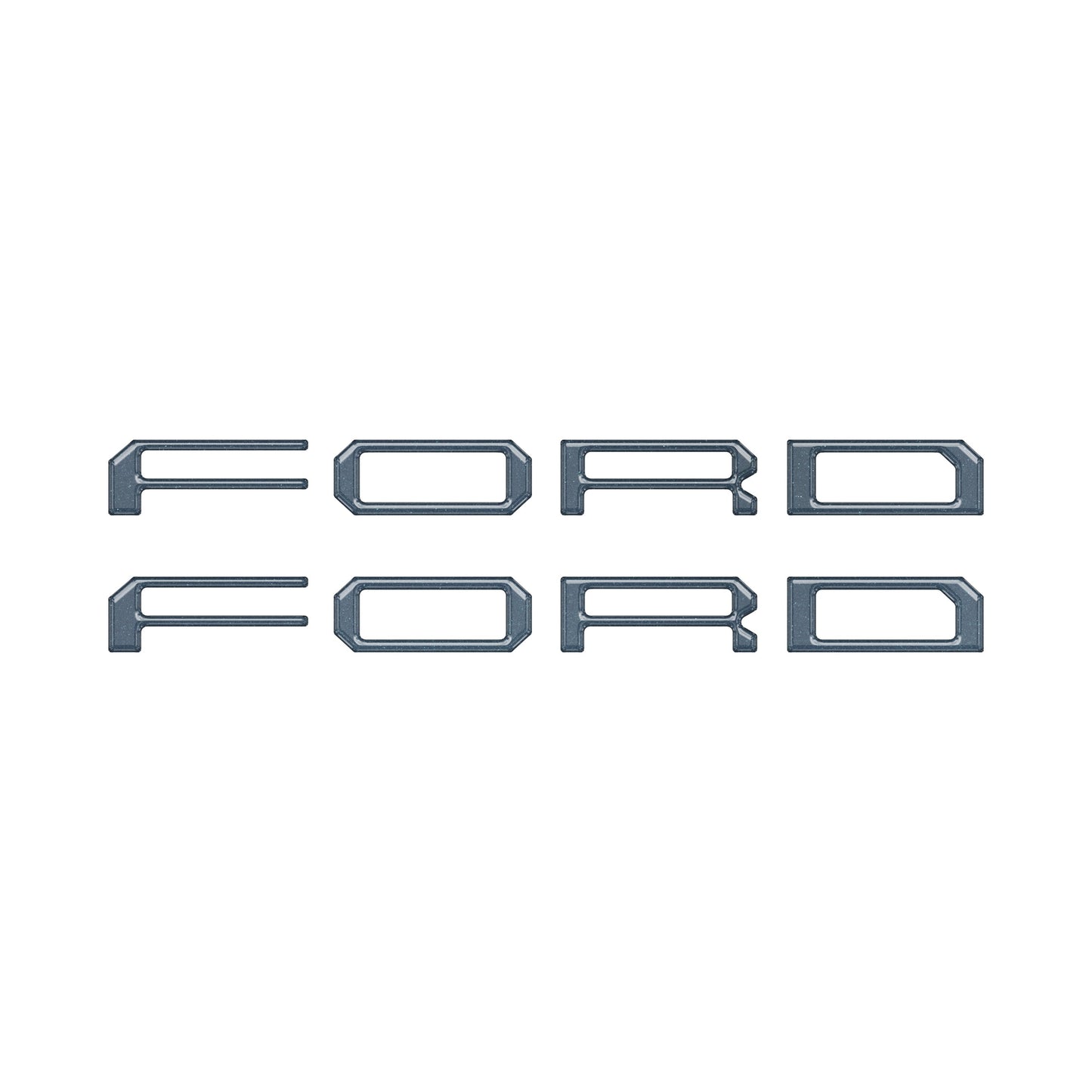Tremor Running Board Letter Inserts Fits 2020-2026 Ford Super Duty Tremor