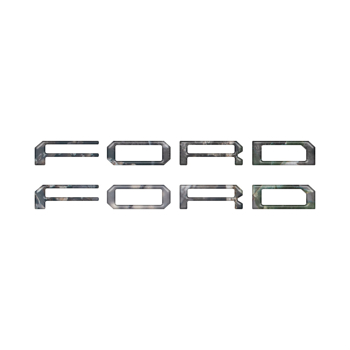 Tremor Running Board Letter Inserts Fits 2025-2027 Ford Expedition Tremor