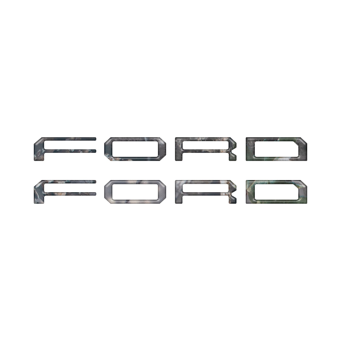 Tremor Running Board Letter Inserts Fits 2020-2026 Ford Super Duty Tremor