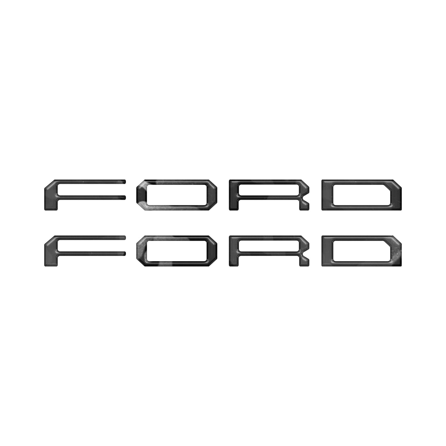 Tremor Running Board Letter Inserts Fits 2020-2026 Ford Super Duty Tremor