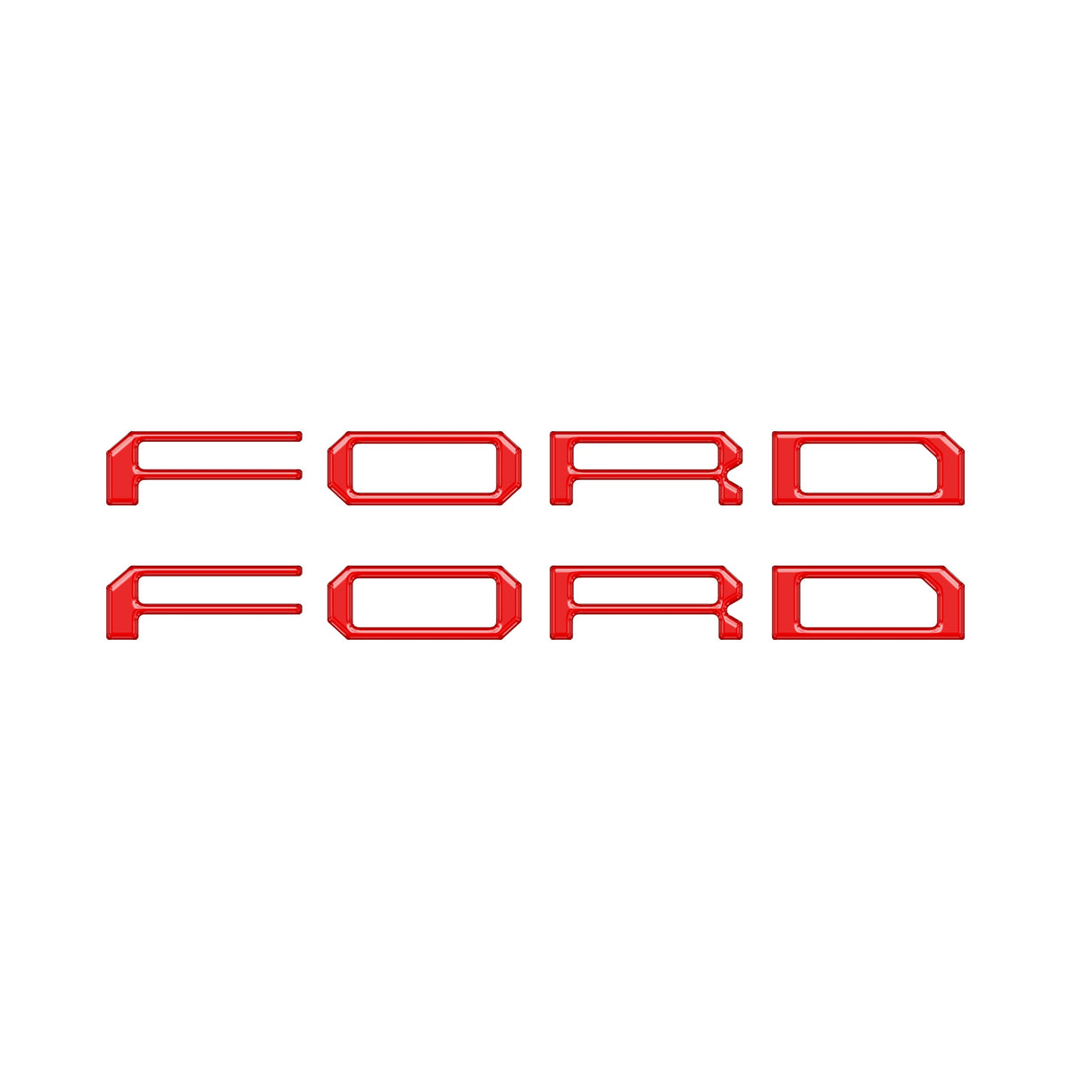Tremor Running Board Letter Inserts Fits 2025-2027 Ford Expedition Tremor