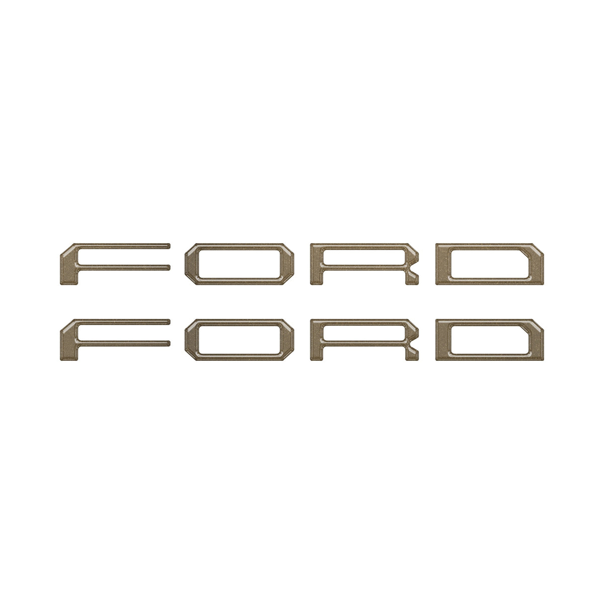Tremor/Raptor Running Board Letter Inserts Fits 2025-2027 Ford F-150