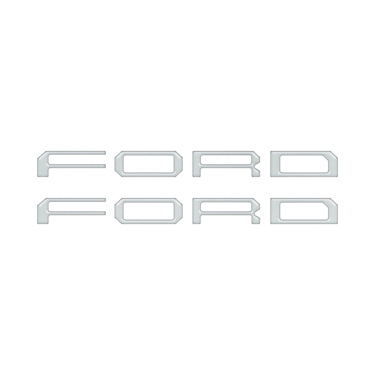 Tremor Running Board Letter Inserts Fits 2020-2026 Ford Super Duty Tremor