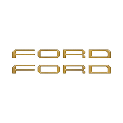 Tremor Running Board Letter Inserts Fits 2020-2026 Ford Super Duty Tremor