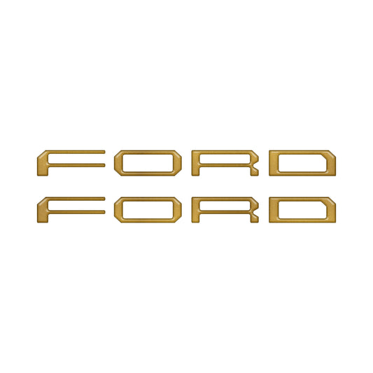 Tremor Running Board Letter Inserts Fits 2020-2026 Ford Super Duty Tremor