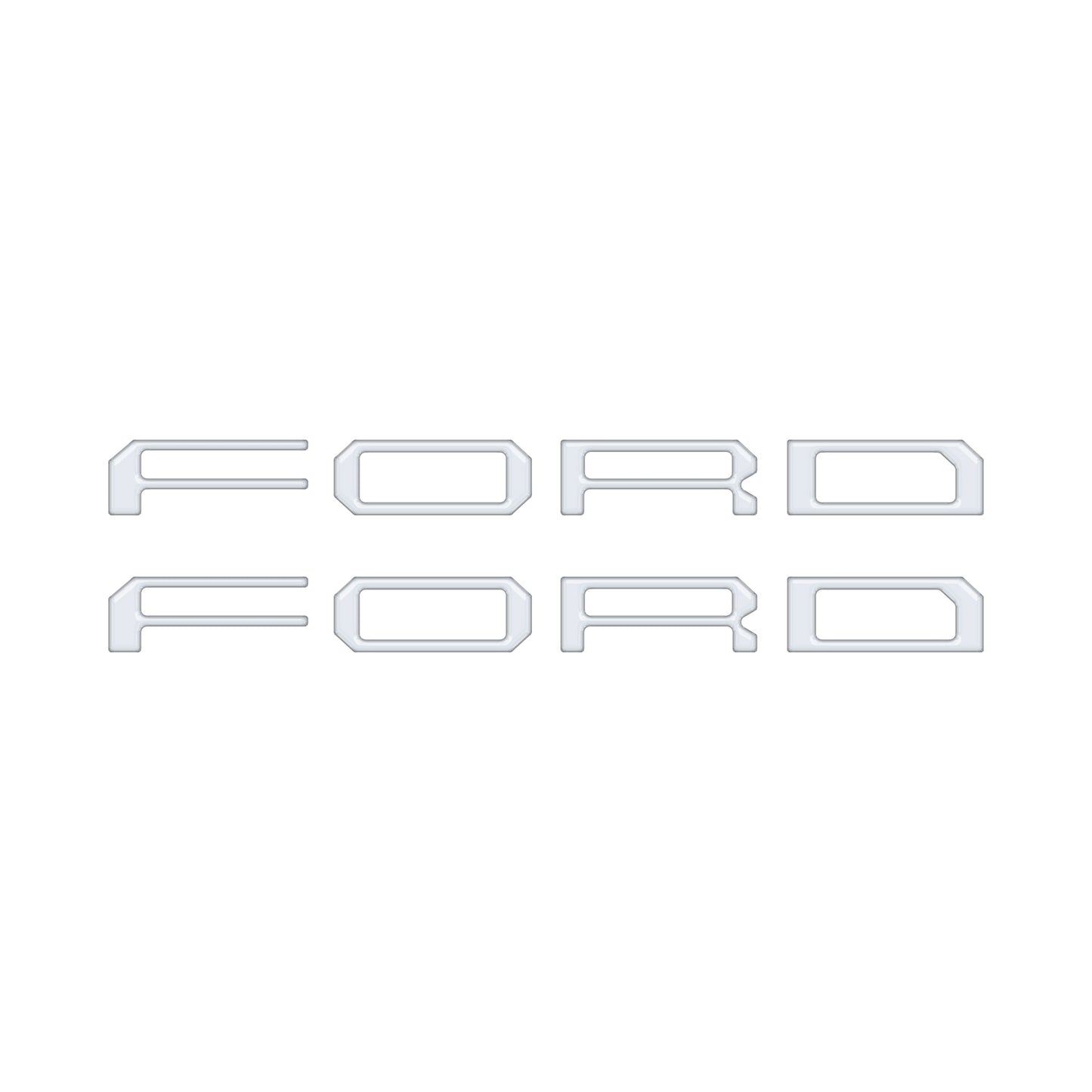 Tremor Running Board Letter Inserts Fits 2020-2026 Ford Super Duty Tremor