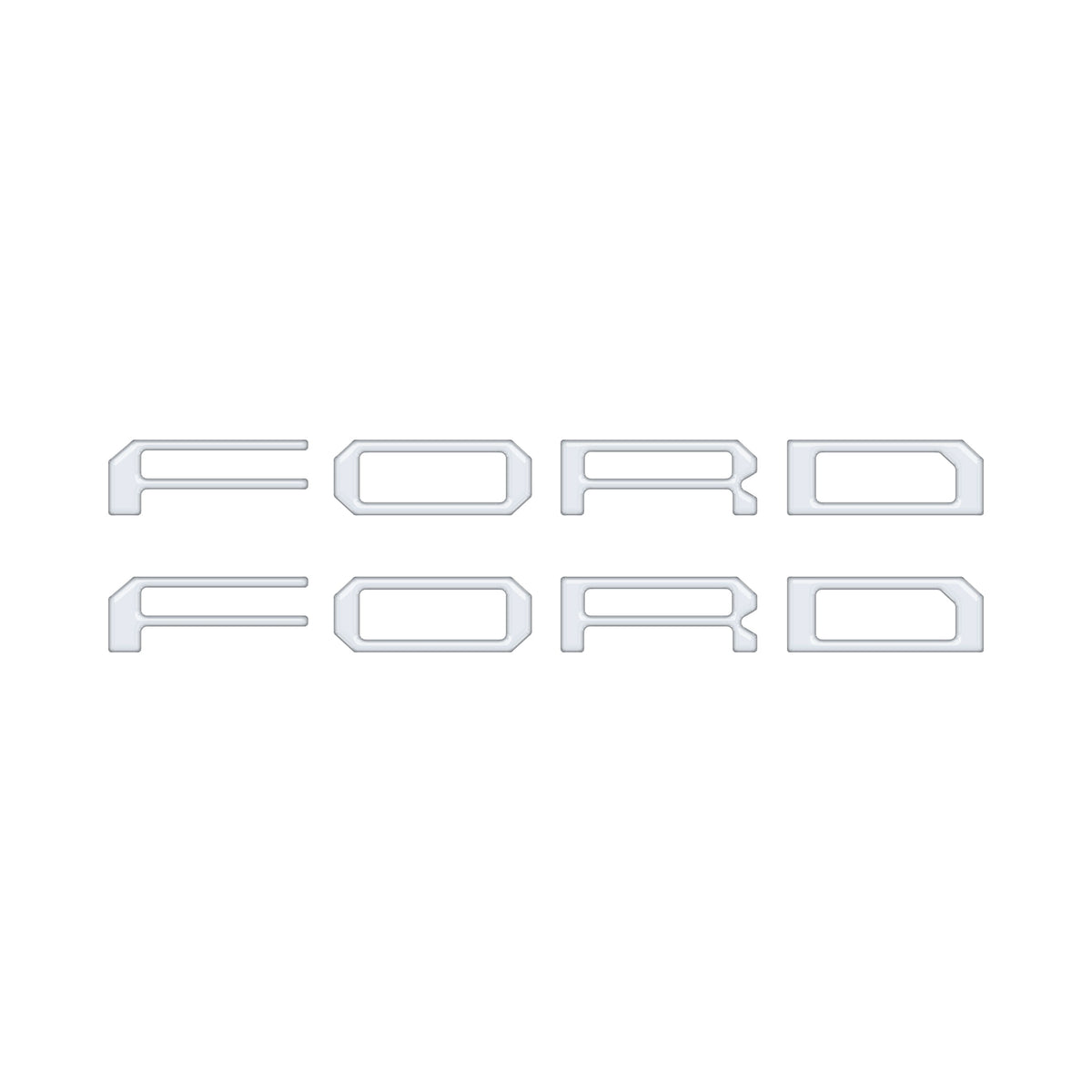 Tremor Running Board Letter Inserts Fits 2025-2027 Ford Expedition Tremor