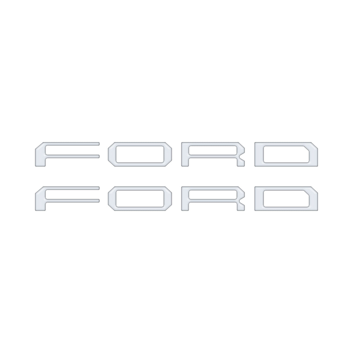 Tremor Running Board Letter Inserts Fits 2025-2027 Ford Expedition Tremor