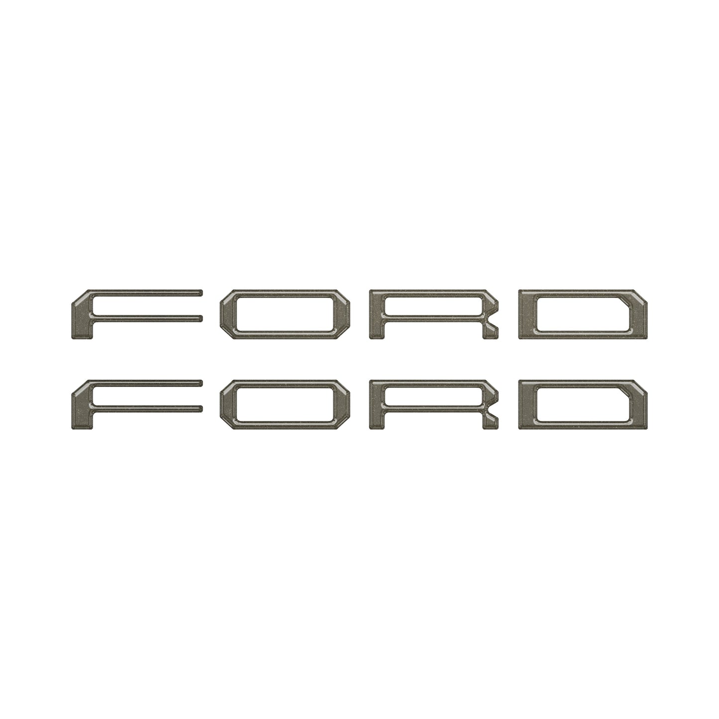 Tremor Running Board Letter Inserts Fits 2020-2026 Ford Super Duty Tremor
