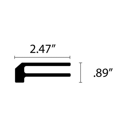 Tremor Running Board Letter Inserts Fits 2021-2024 Ford F-150