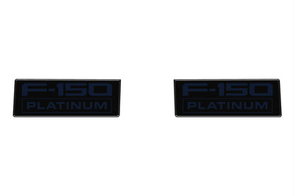 Fender Vent Badge Replacement Inserts Fits 2021-2027 Ford F150