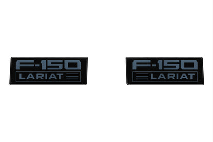 Fender Vent Badge Replacement Inserts Fits 2021-2027 Ford F150