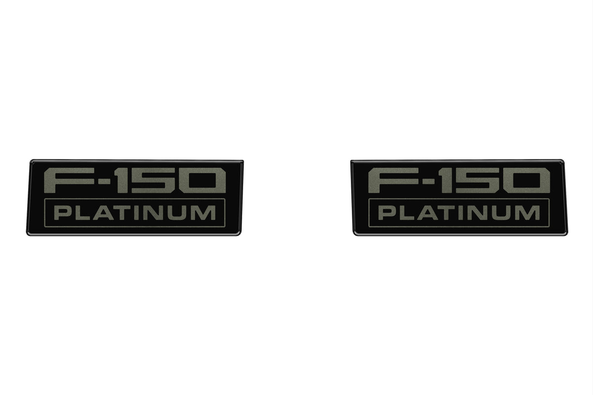 Fender Vent Badge Replacement Inserts Fits 2021-2027 Ford F150