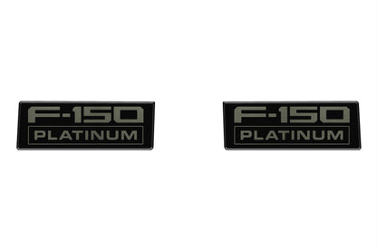 Fender Vent Badge Replacement Inserts Fits 2021-2027 Ford F150