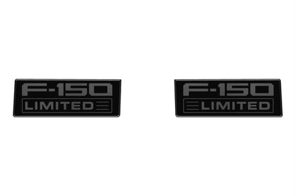 Fender Vent Badge Replacement Inserts Fits 2021-2027 Ford F150