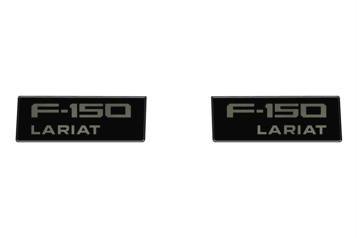 Fender Vent Badge Replacement Inserts Fits 2021-2027 Ford F150