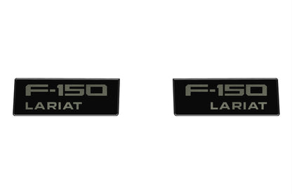 Fender Vent Badge Replacement Inserts Fits 2021-2027 Ford F150