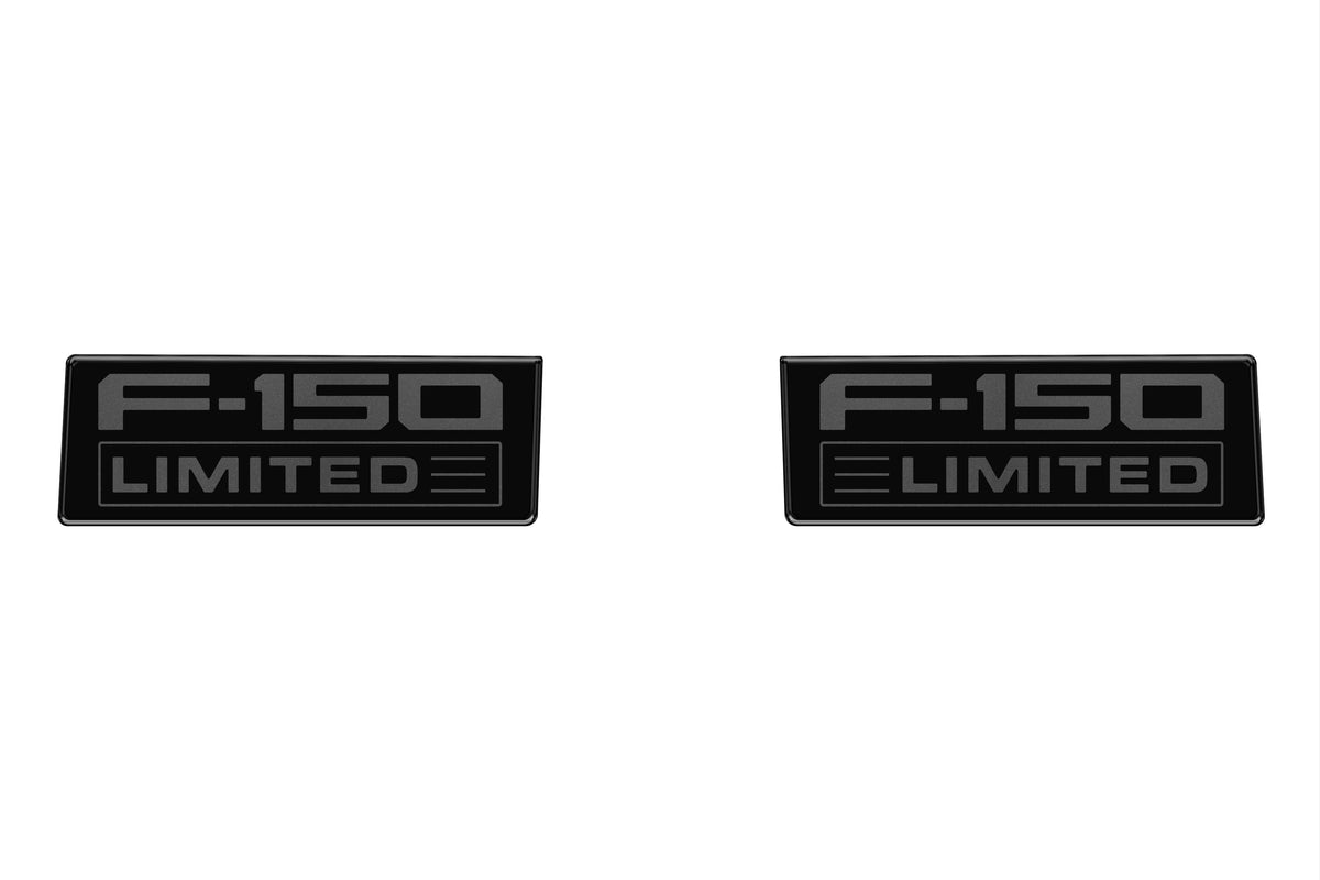 Fender Vent Badge Replacement Inserts Fits 2021-2027 Ford F150