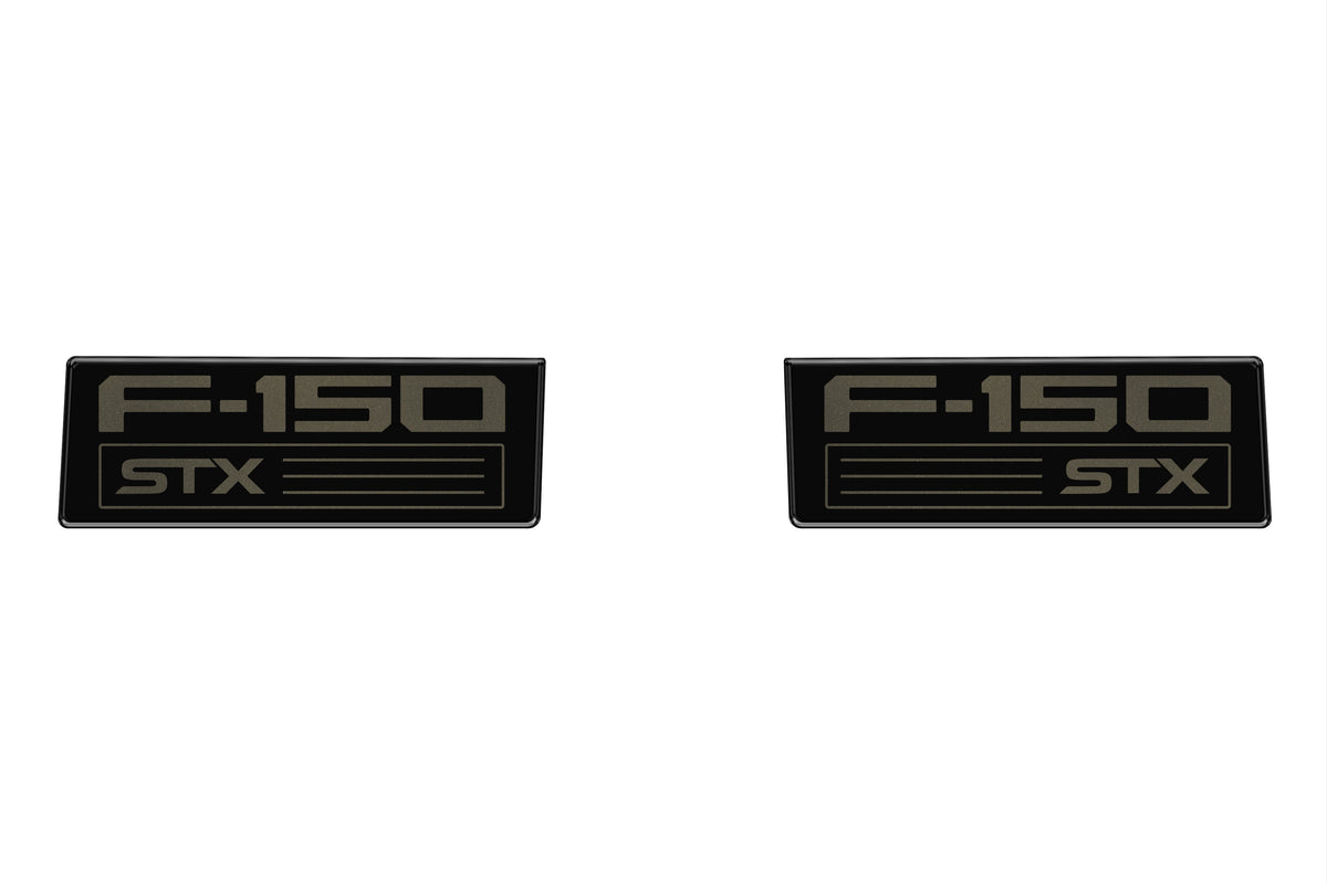 Fender Vent Badge Replacement Inserts Fits 2021-2027 Ford F150