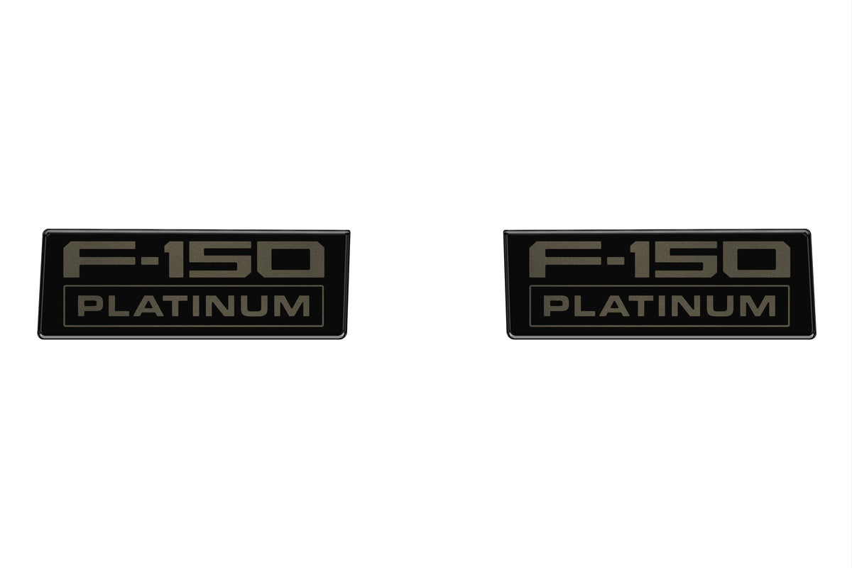 Fender Vent Badge Replacement Inserts Fits 2021-2027 Ford F150