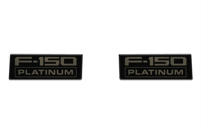 Fender Vent Badge Replacement Inserts Fits 2021-2027 Ford F150