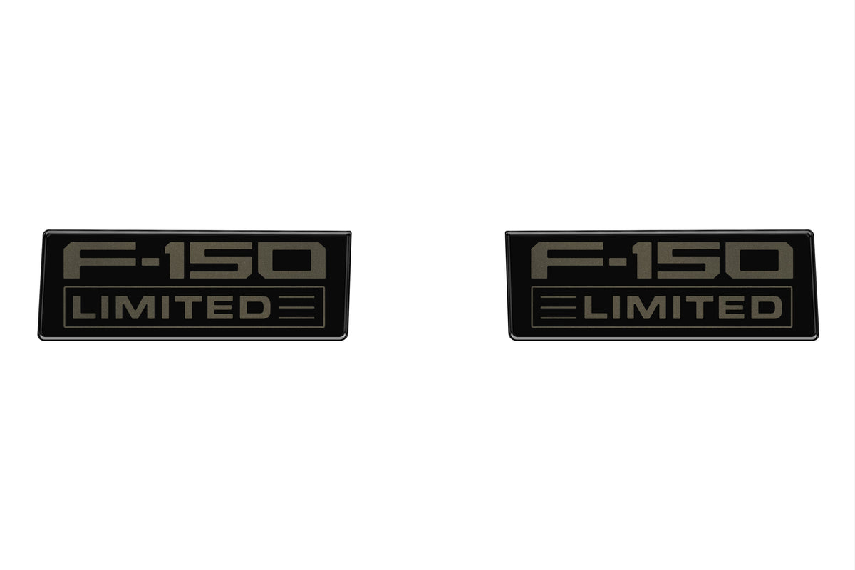 Fender Vent Badge Replacement Inserts Fits 2021-2027 Ford F150
