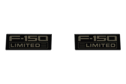Fender Vent Badge Replacement Inserts Fits 2021-2027 Ford F150