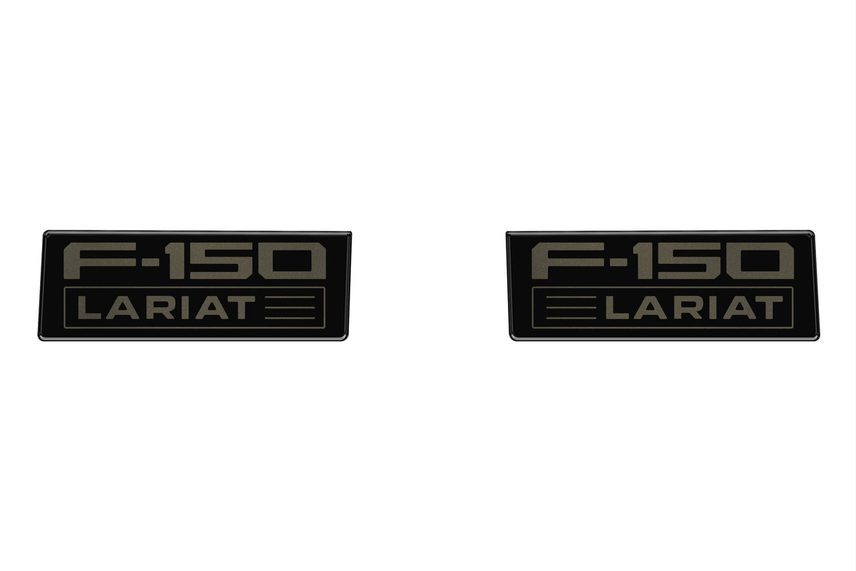 Fender Vent Badge Replacement Inserts Fits 2021-2027 Ford F150
