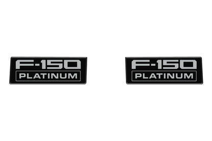 Fender Vent Badge Replacement Inserts Fits 2021-2027 Ford F150
