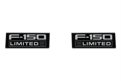 Fender Vent Badge Replacement Inserts Fits 2021-2027 Ford F150