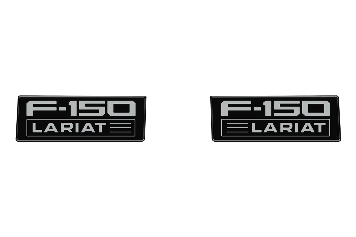 Fender Vent Badge Replacement Inserts Fits 2021-2027 Ford F150